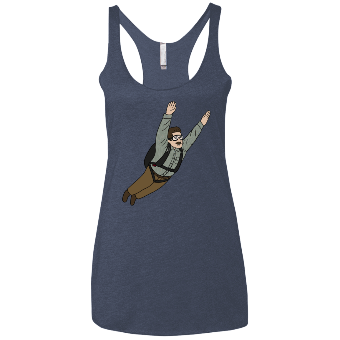 T-Shirts Vintage Navy / X-Small Peter is my Hero Women's Triblend Racerback Tank