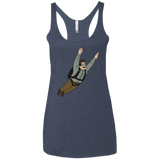 T-Shirts Vintage Navy / X-Small Peter is my Hero Women's Triblend Racerback Tank