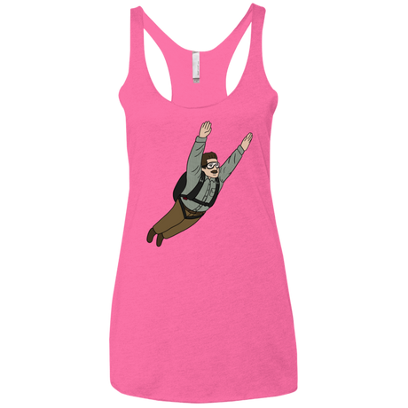 T-Shirts Vintage Pink / X-Small Peter is my Hero Women's Triblend Racerback Tank