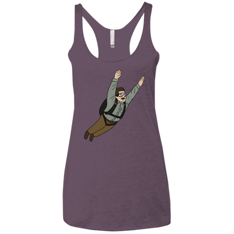 T-Shirts Vintage Purple / X-Small Peter is my Hero Women's Triblend Racerback Tank