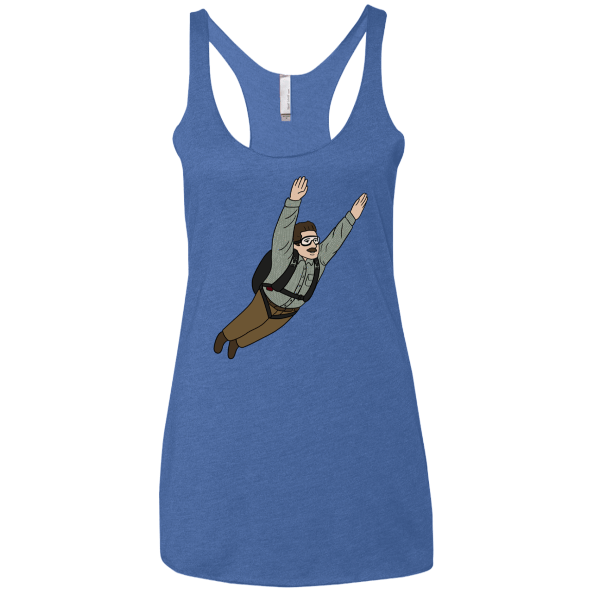 T-Shirts Vintage Royal / X-Small Peter is my Hero Women's Triblend Racerback Tank