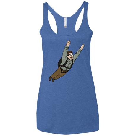 T-Shirts Vintage Royal / X-Small Peter is my Hero Women's Triblend Racerback Tank
