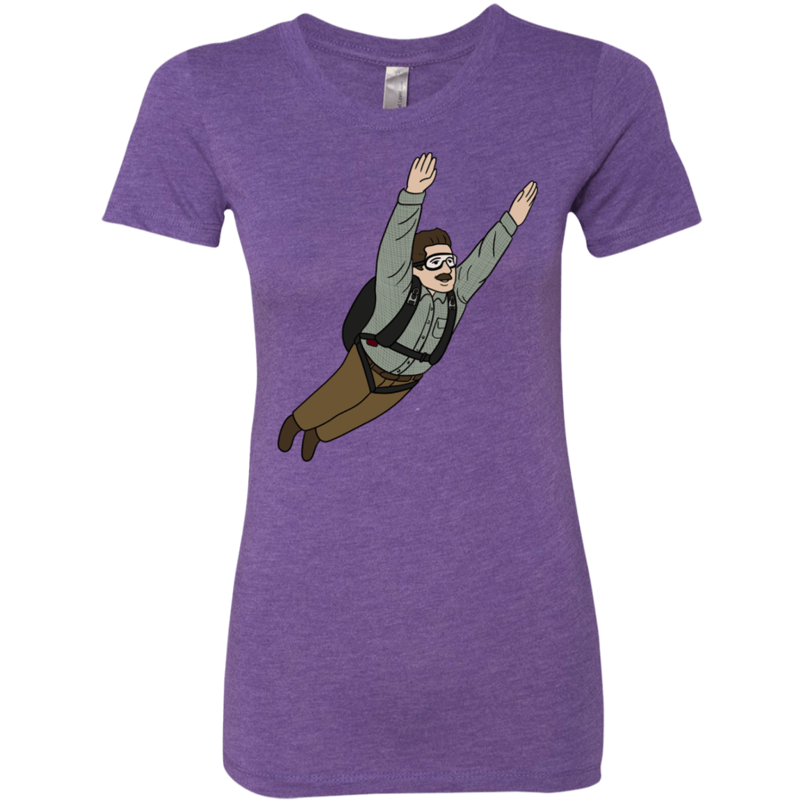 T-Shirts Purple Rush / S Peter is my Hero Women's Triblend T-Shirt