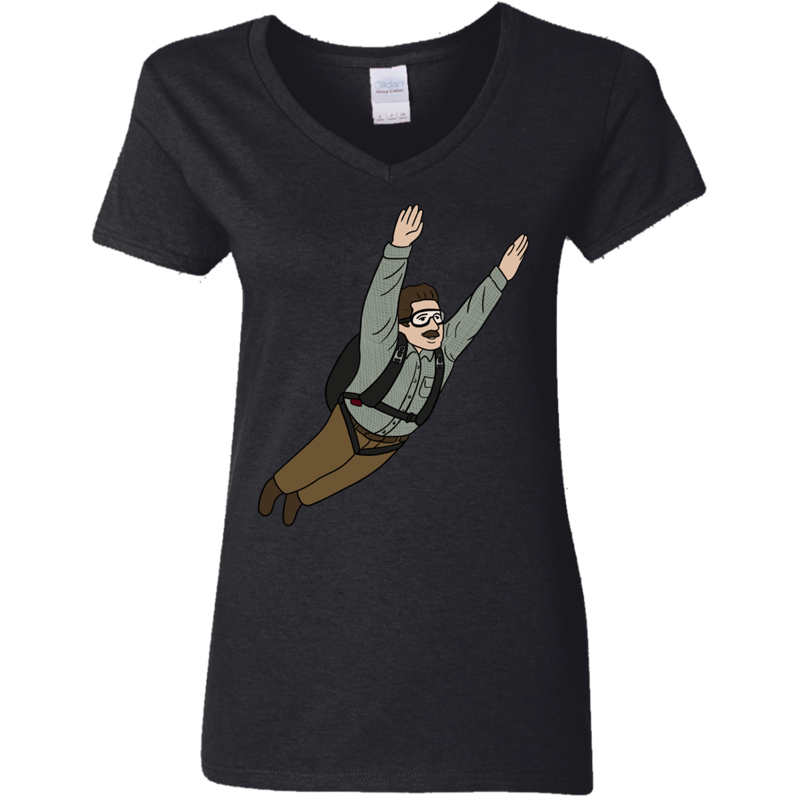 T-Shirts Black / S Peter is my Hero Women's V-Neck T-Shirt