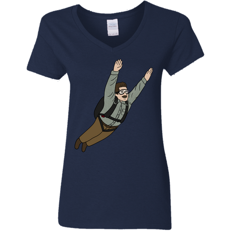 T-Shirts Navy / S Peter is my Hero Women's V-Neck T-Shirt