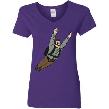 T-Shirts Purple / S Peter is my Hero Women's V-Neck T-Shirt