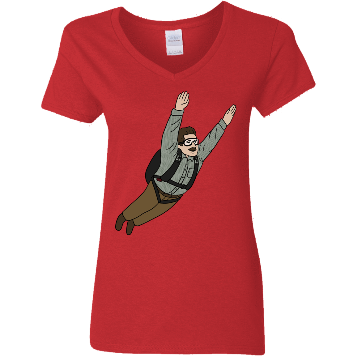 T-Shirts Red / S Peter is my Hero Women's V-Neck T-Shirt