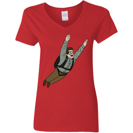 T-Shirts Red / S Peter is my Hero Women's V-Neck T-Shirt