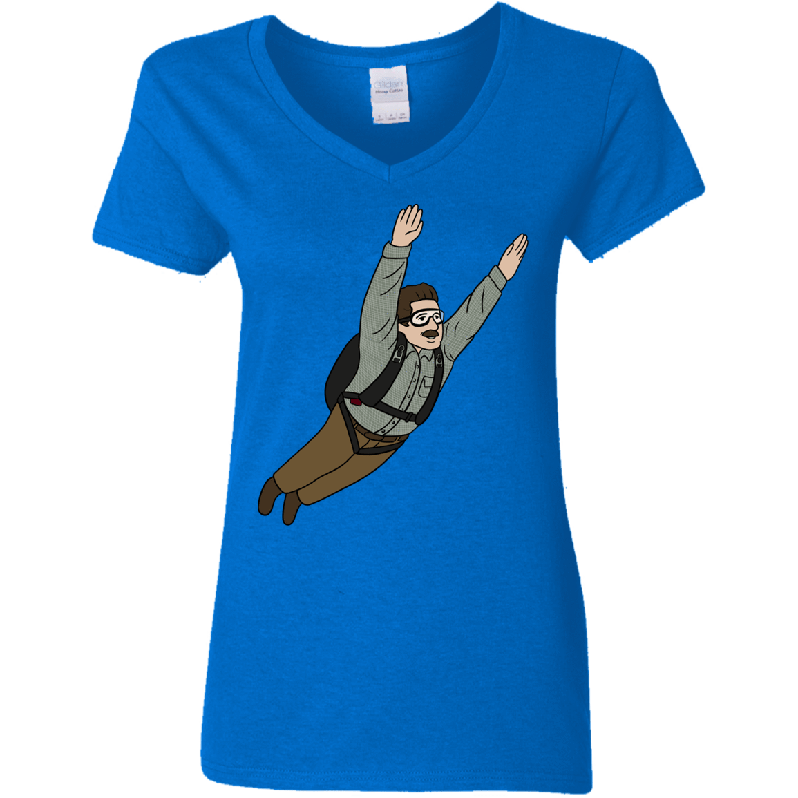 T-Shirts Royal / S Peter is my Hero Women's V-Neck T-Shirt