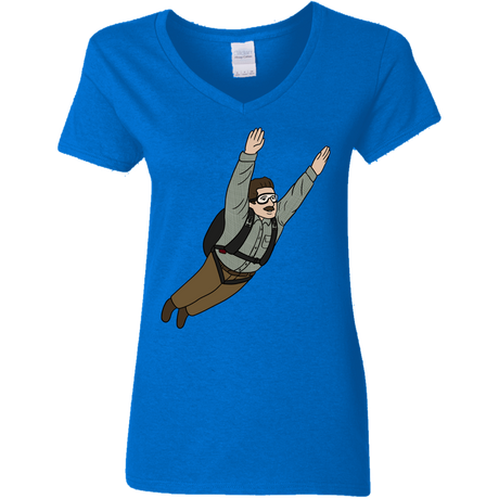 T-Shirts Royal / S Peter is my Hero Women's V-Neck T-Shirt