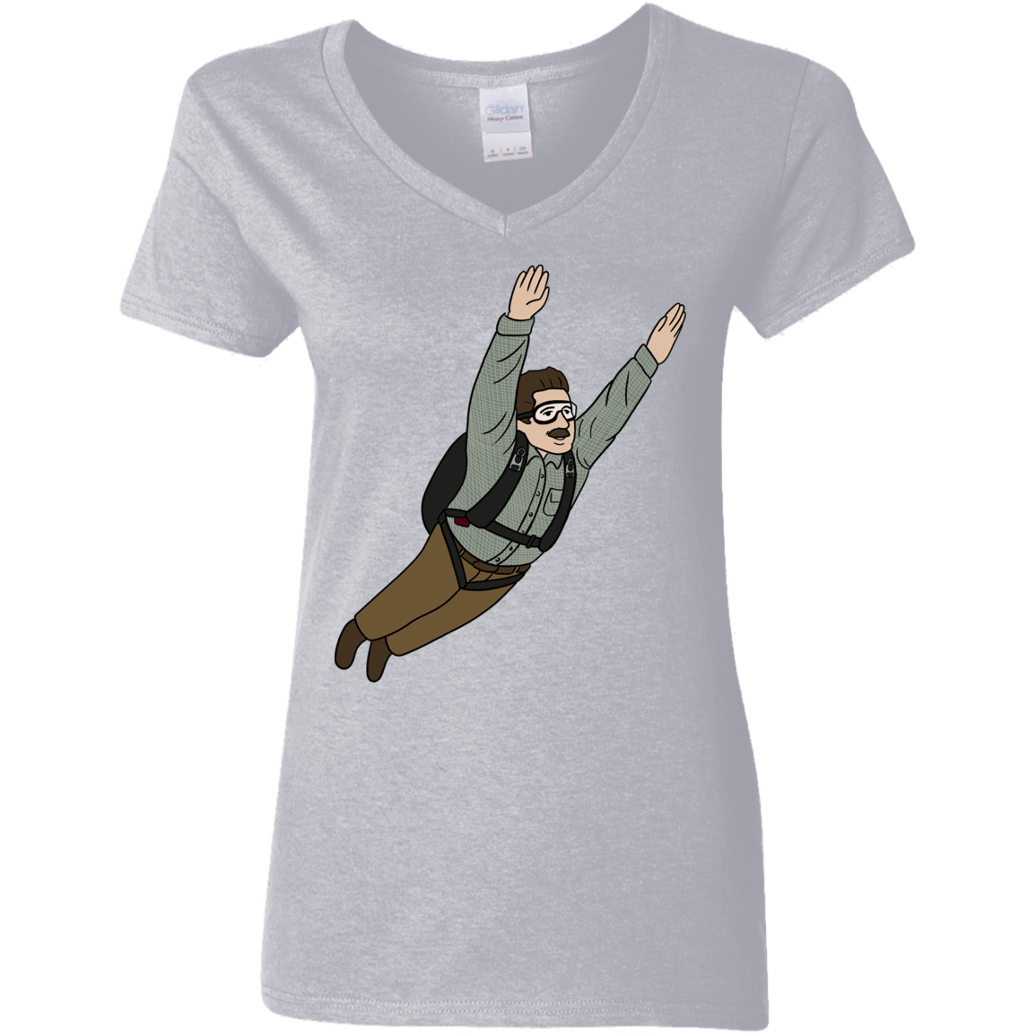 T-Shirts Sport Grey / S Peter is my Hero Women's V-Neck T-Shirt