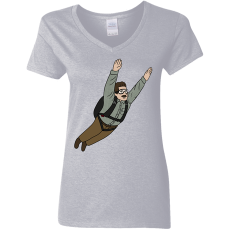 T-Shirts Sport Grey / S Peter is my Hero Women's V-Neck T-Shirt