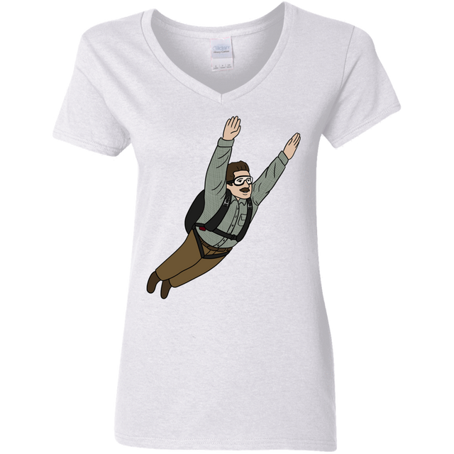 T-Shirts White / S Peter is my Hero Women's V-Neck T-Shirt