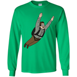 T-Shirts Irish Green / YS Peter is my Hero Youth Long Sleeve T-Shirt