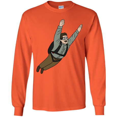 T-Shirts Orange / YS Peter is my Hero Youth Long Sleeve T-Shirt