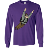 T-Shirts Purple / YS Peter is my Hero Youth Long Sleeve T-Shirt