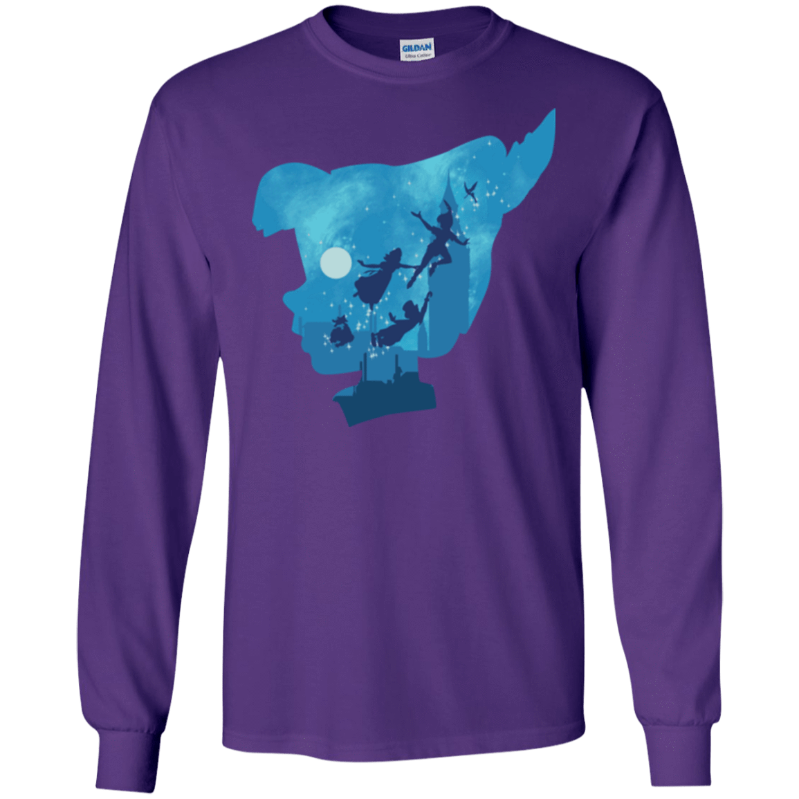 T-Shirts Purple / S Peter Portrait Men's Long Sleeve T-Shirt