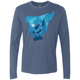 T-Shirts Indigo / S Peter Portrait Men's Premium Long Sleeve