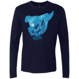 T-Shirts Midnight Navy / S Peter Portrait Men's Premium Long Sleeve