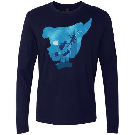 T-Shirts Midnight Navy / S Peter Portrait Men's Premium Long Sleeve