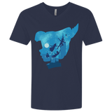 T-Shirts Midnight Navy / X-Small Peter Portrait Men's Premium V-Neck