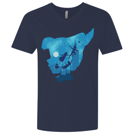 T-Shirts Midnight Navy / X-Small Peter Portrait Men's Premium V-Neck