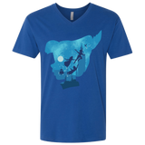 T-Shirts Royal / X-Small Peter Portrait Men's Premium V-Neck