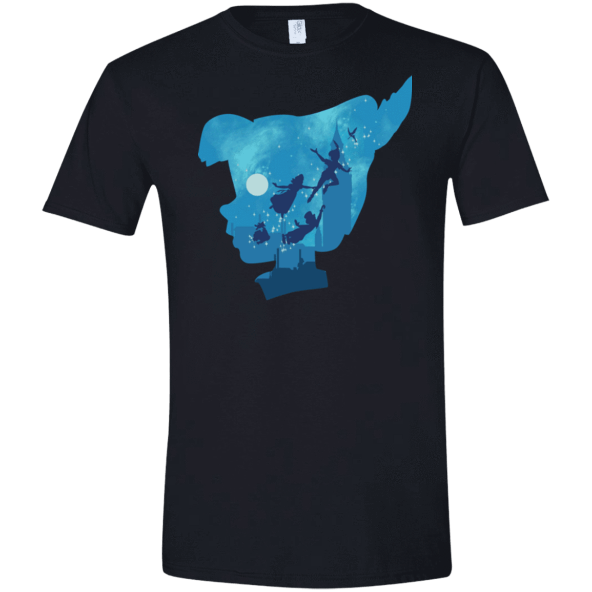 T-Shirts Black / X-Small Peter Portrait Men's Semi-Fitted Softstyle