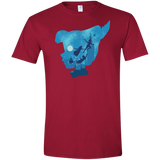 T-Shirts Cardinal Red / S Peter Portrait Men's Semi-Fitted Softstyle