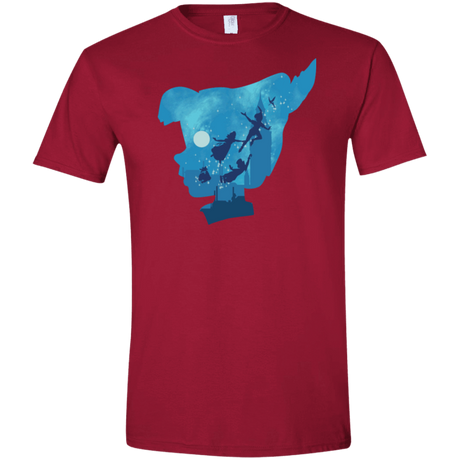 T-Shirts Cardinal Red / S Peter Portrait Men's Semi-Fitted Softstyle