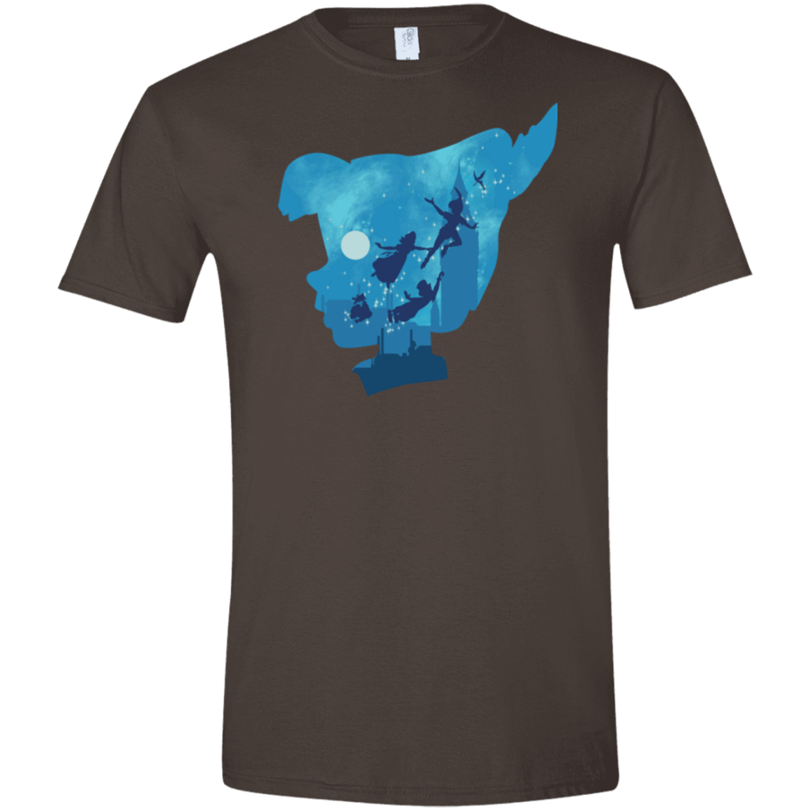 T-Shirts Dark Chocolate / S Peter Portrait Men's Semi-Fitted Softstyle