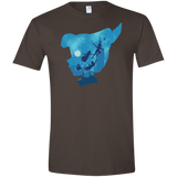 T-Shirts Dark Chocolate / S Peter Portrait Men's Semi-Fitted Softstyle