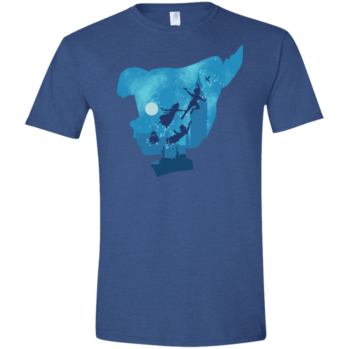 T-Shirts Heather Royal / X-Small Peter Portrait Men's Semi-Fitted Softstyle