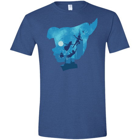 T-Shirts Heather Royal / X-Small Peter Portrait Men's Semi-Fitted Softstyle