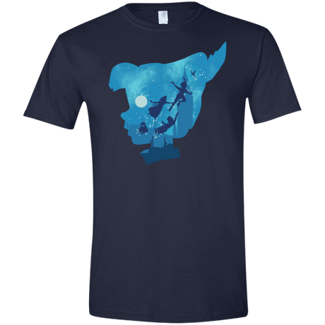 T-Shirts Navy / X-Small Peter Portrait Men's Semi-Fitted Softstyle