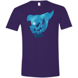 T-Shirts Purple / S Peter Portrait Men's Semi-Fitted Softstyle