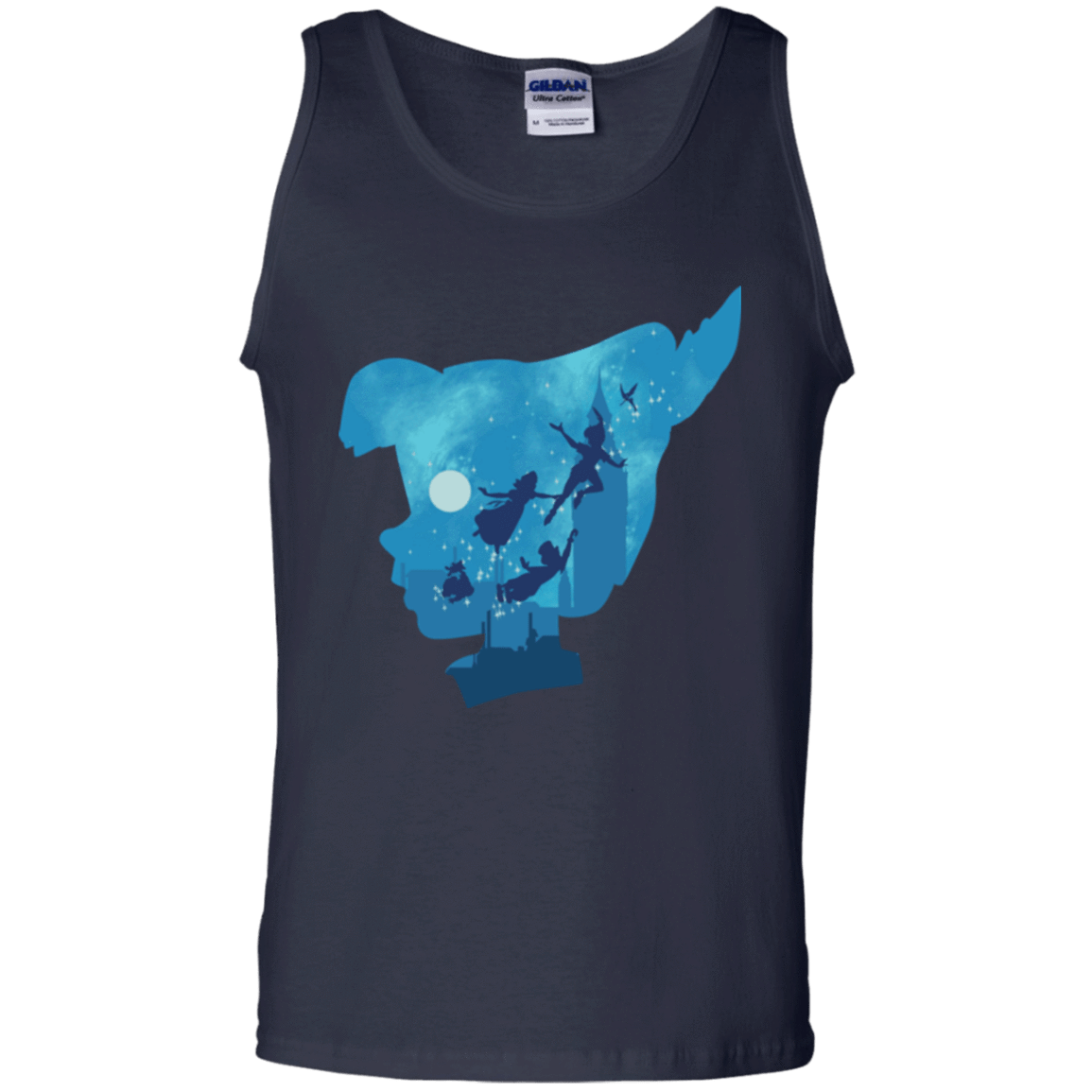 T-Shirts Navy / S Peter Portrait Men's Tank Top