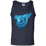 T-Shirts Navy / S Peter Portrait Men's Tank Top