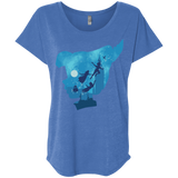 T-Shirts Vintage Royal / X-Small Peter Portrait Triblend Dolman Sleeve