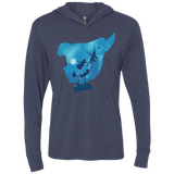 T-Shirts Vintage Navy / X-Small Peter Portrait Triblend Long Sleeve Hoodie Tee