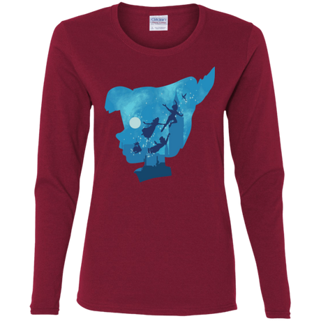 T-Shirts Cardinal / S Peter Portrait Women's Long Sleeve T-Shirt