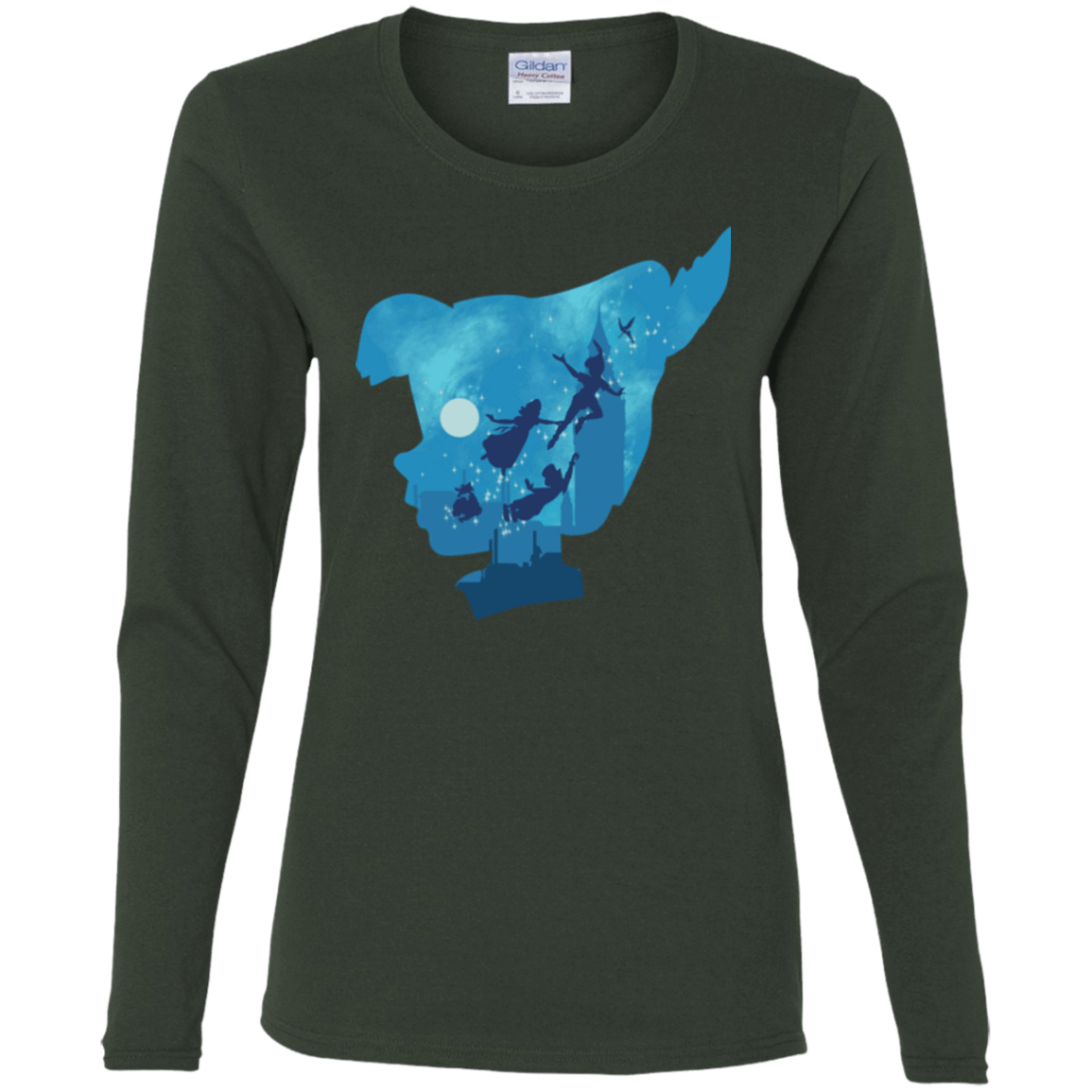 T-Shirts Forest / S Peter Portrait Women's Long Sleeve T-Shirt
