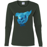 T-Shirts Forest / S Peter Portrait Women's Long Sleeve T-Shirt