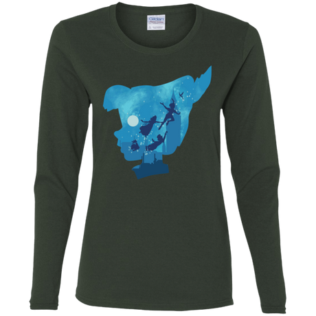 T-Shirts Forest / S Peter Portrait Women's Long Sleeve T-Shirt
