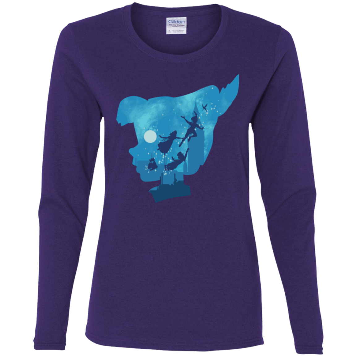 T-Shirts Purple / S Peter Portrait Women's Long Sleeve T-Shirt