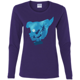 T-Shirts Purple / S Peter Portrait Women's Long Sleeve T-Shirt