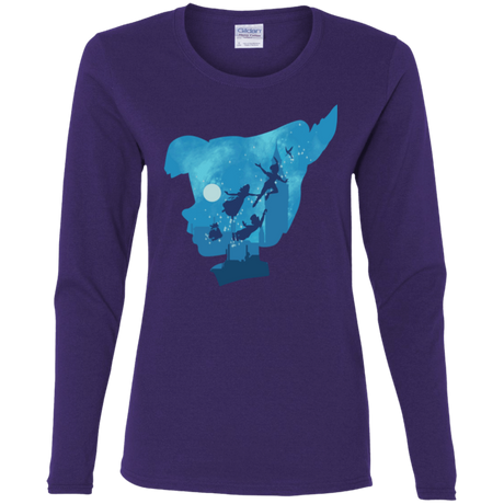 T-Shirts Purple / S Peter Portrait Women's Long Sleeve T-Shirt