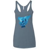 T-Shirts Indigo / X-Small Peter Portrait Women's Triblend Racerback Tank