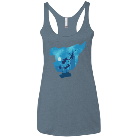 T-Shirts Indigo / X-Small Peter Portrait Women's Triblend Racerback Tank