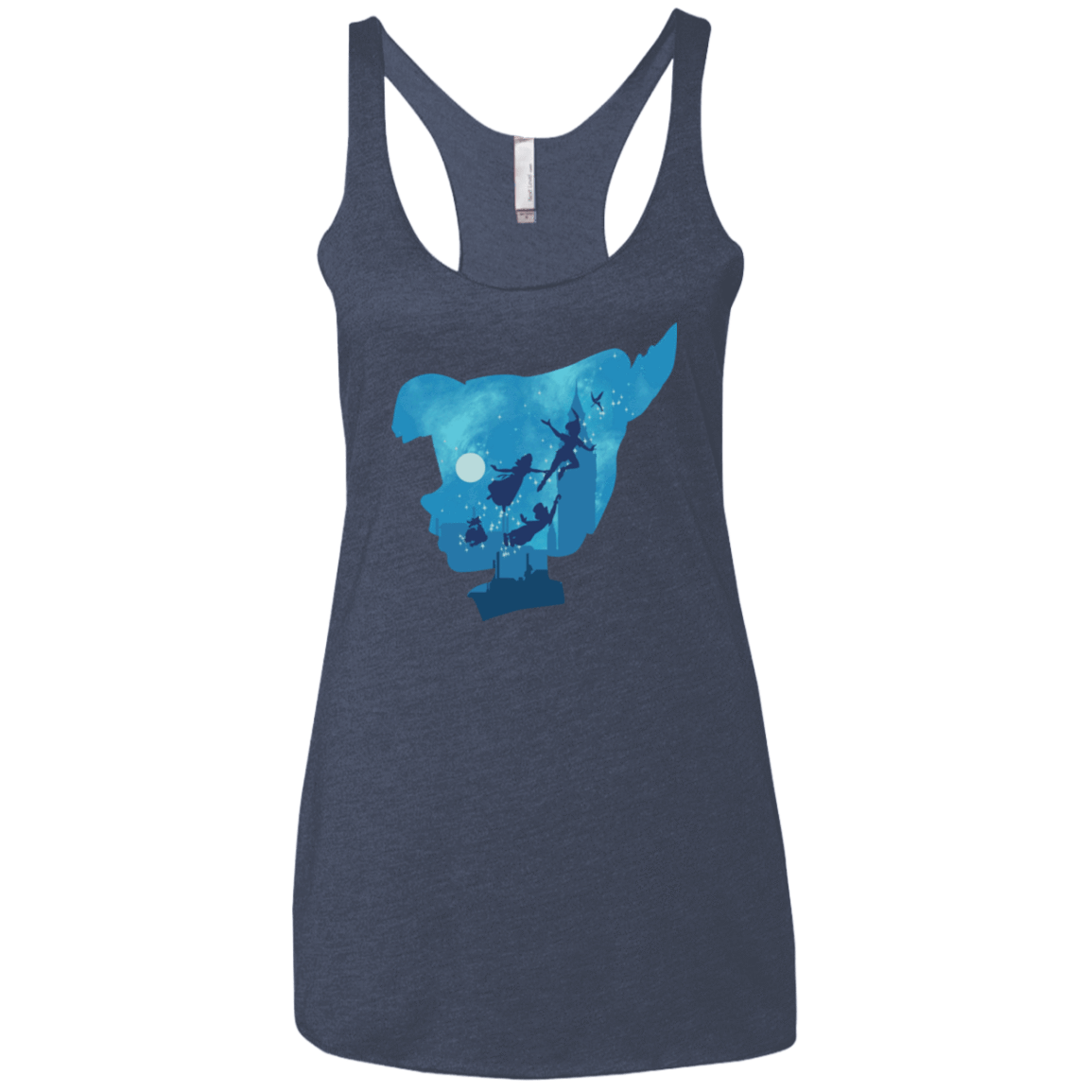 T-Shirts Vintage Navy / X-Small Peter Portrait Women's Triblend Racerback Tank